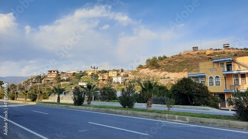 street in the countryside