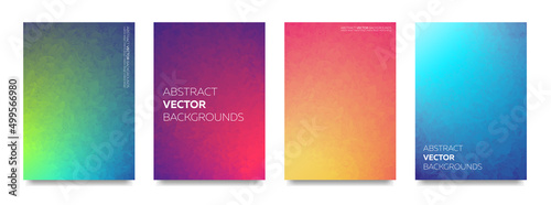 Fotografia Minimalistic backgrounds with colorful textures.