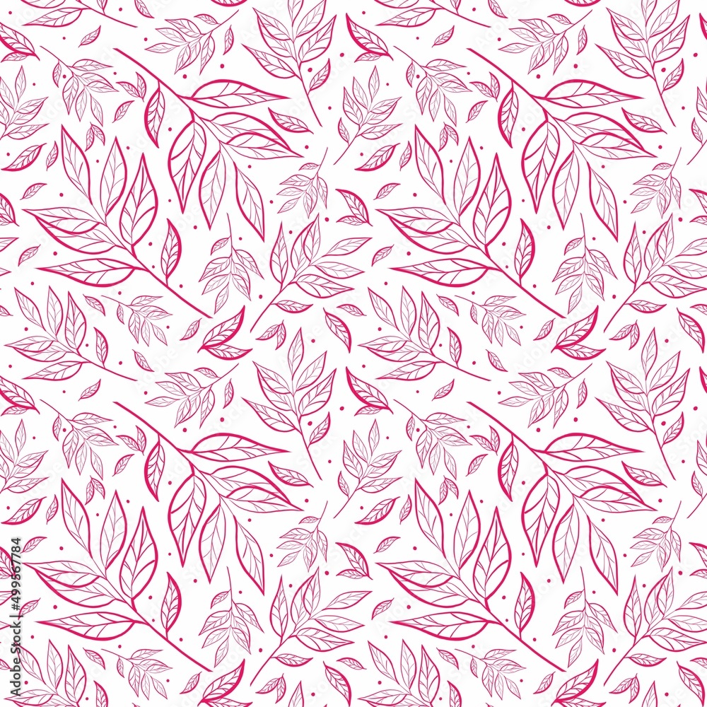 Obraz premium seamless floral pattern
