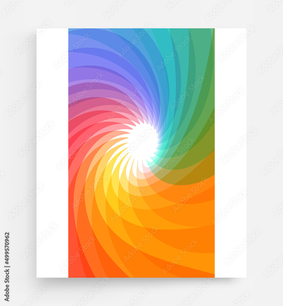 Naklejka premium Abstract background with dynamic effect. Rotation and swirling movement. Modern screen design for mobile app and web. 3d motion vector Illustration for advertising, marketing or presentation.