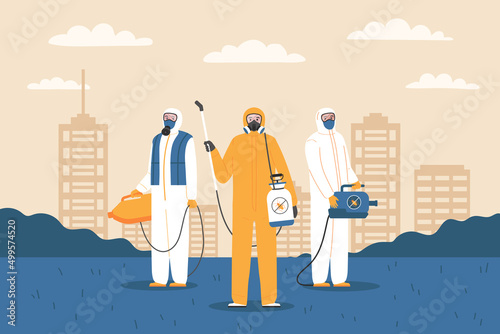 Pest Control Flat Poster