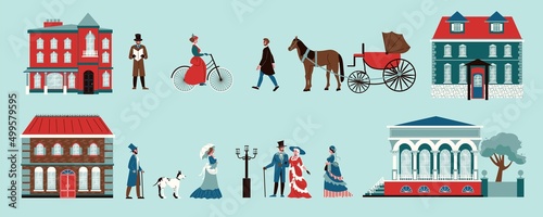 Victorian Centuries Icon Set