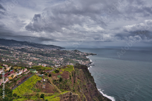 Cabo Girao in Madeira, Portugal highest sea cliff of Europe © AdobeTim82