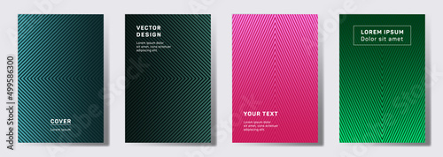 Geometric lines patterns with edges, angles.