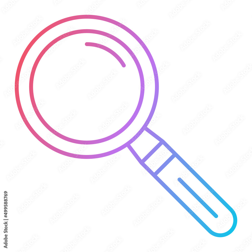 Magnifying Glass Icon Design Magnifying Glass Icon Design