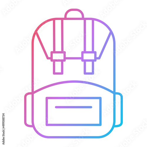 Bagpack Icon Design
