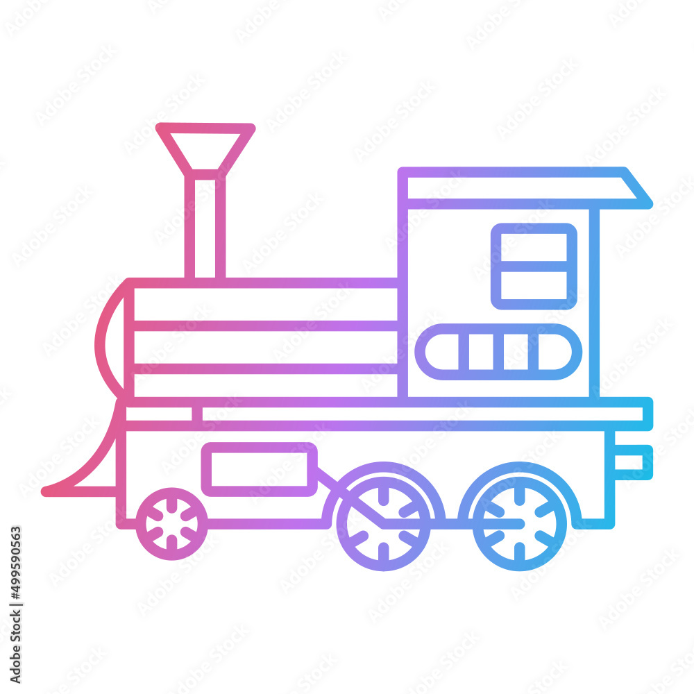 Steam Locomotive Icon Design Steam Locomotive Icon Design