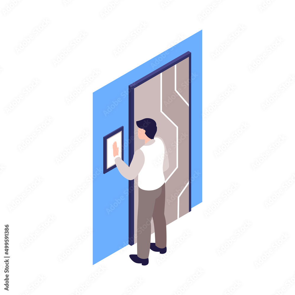 Biometric Identification Icon Biometric Identification Icon