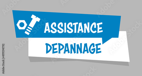 Logo assistance dépannage.