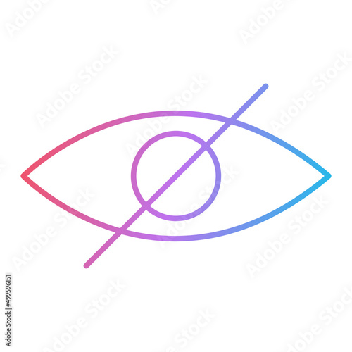 Visibility Off Icon Design