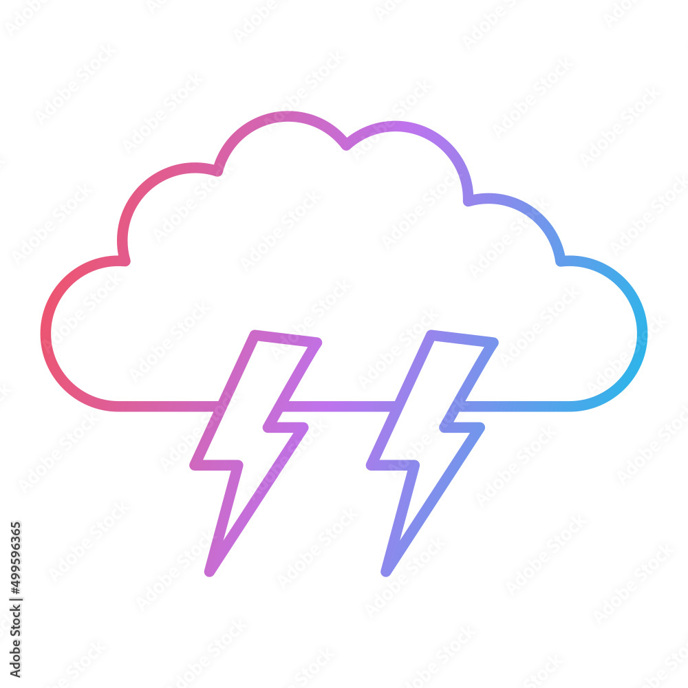 Lightning Icon Design Lightning Icon Design