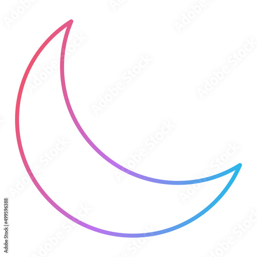 Moon Icon Design