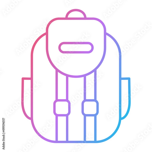 Bagpack Icon Design