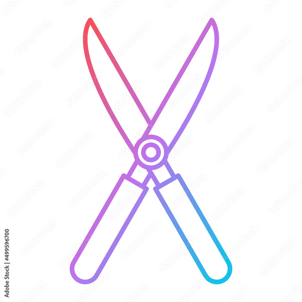Shears Icon Design Shears Icon Design