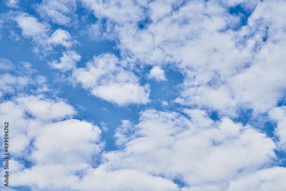 Beatiful blue sky with clouds on a sunny day Beatiful blue sky with clouds on a sunny day