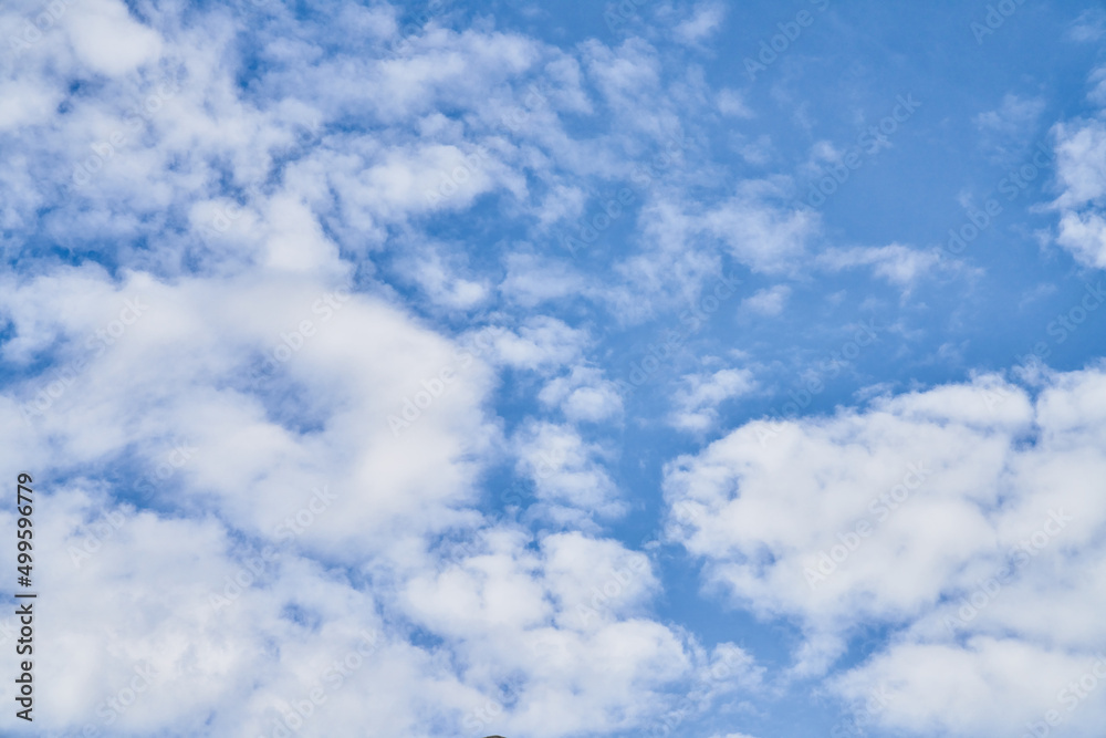 Beatiful blue sky with clouds on a sunny day Beatiful blue sky with clouds on a sunny day