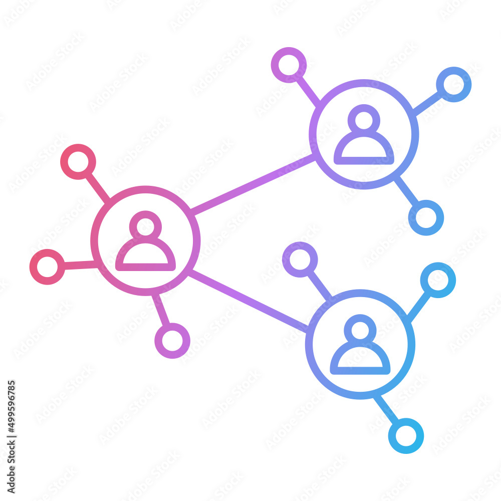 Networking Icon Design Networking Icon Design