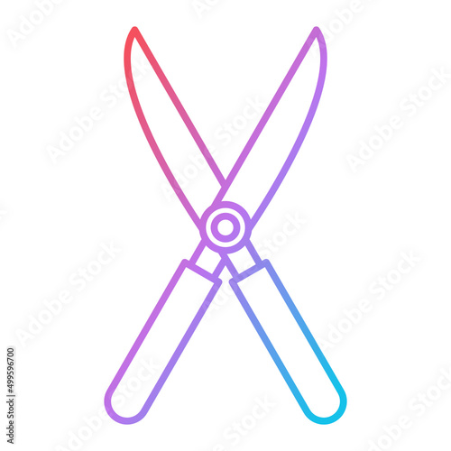 Shears Icon Design