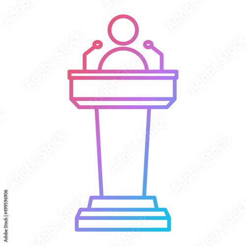 Podium Icon Design