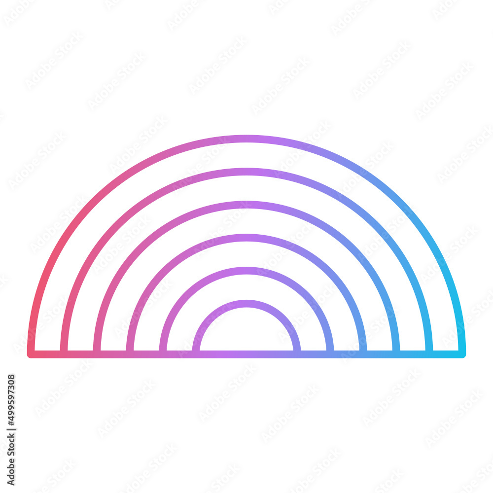 Obraz premium Rainbow Icon Design