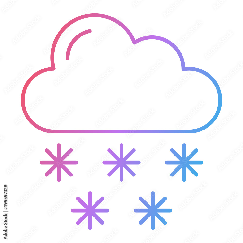 Snow Fall Icon Design Snow Fall Icon Design
