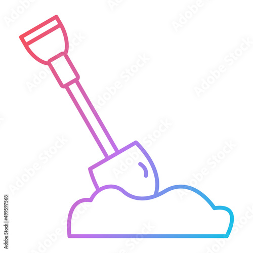 Shovel Icon Design