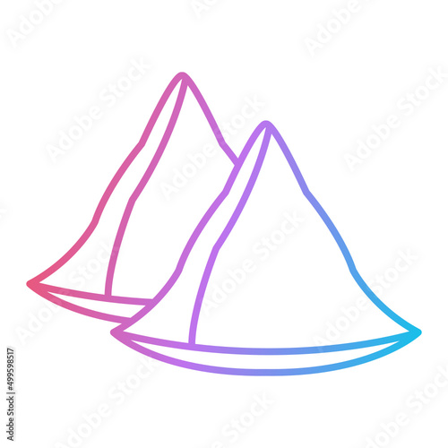 Samosas Icon Design