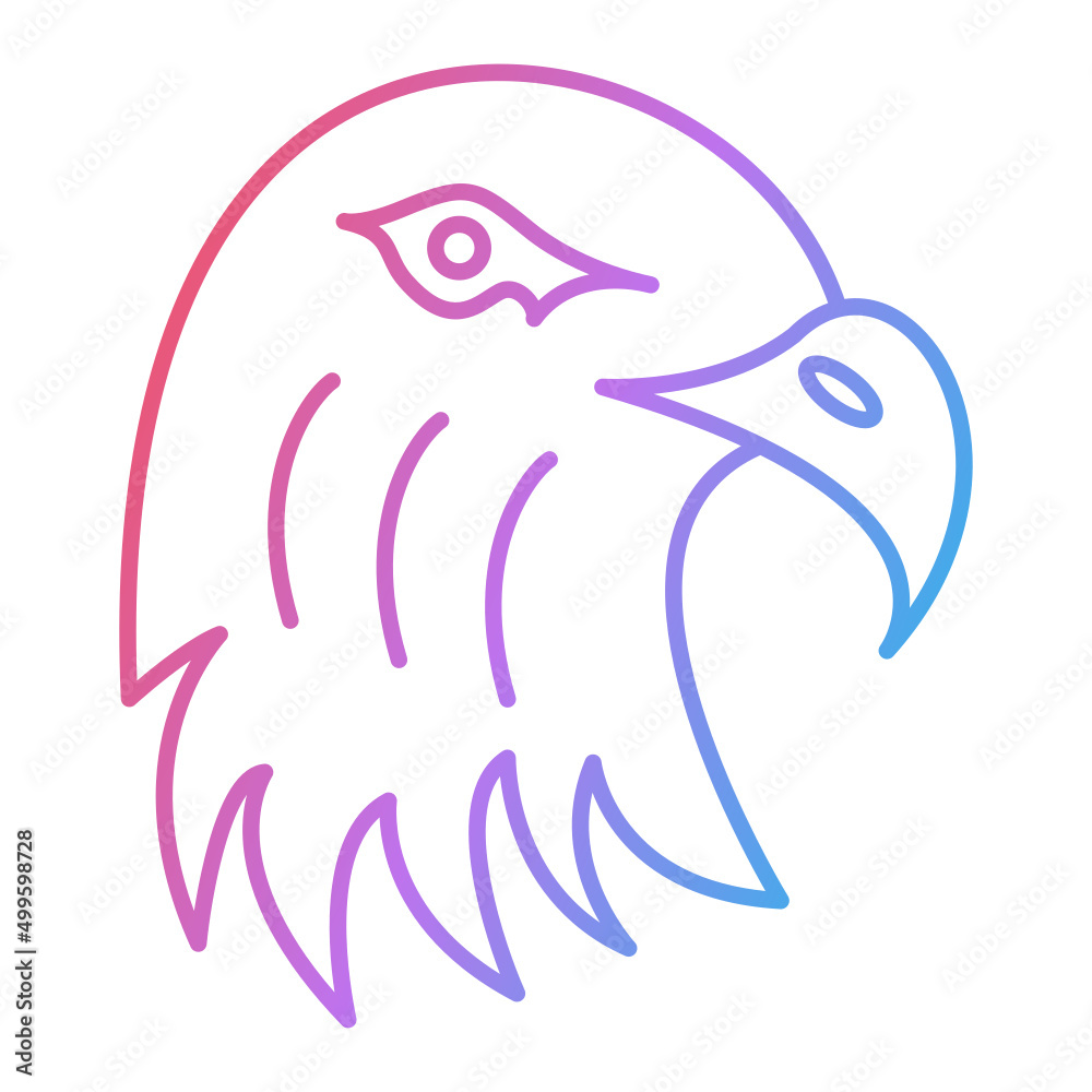 Obraz premium Eagle Icon Design