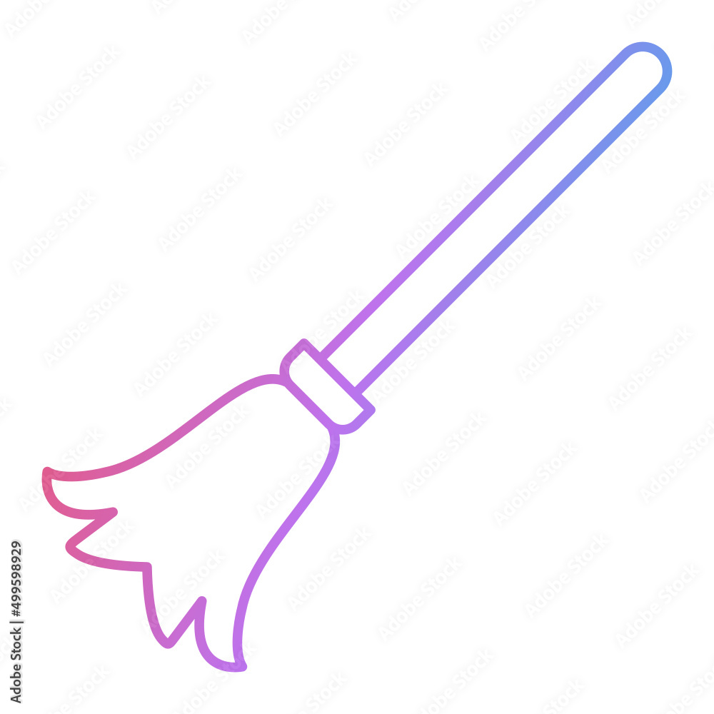 Broom Icon Design Broom Icon Design