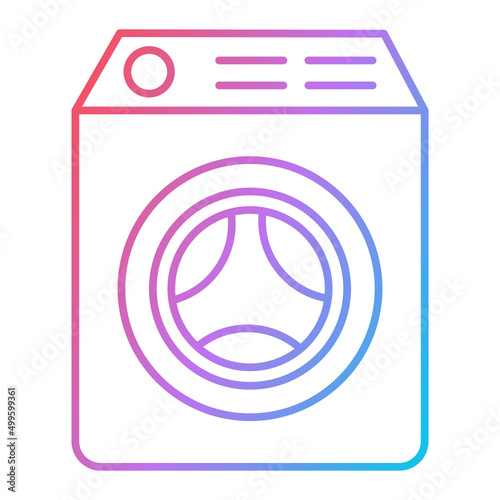 Washing Machine Icon Design