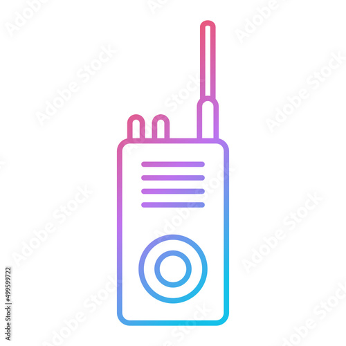 Walkie Talkie Icon Design