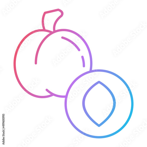 Apricot Icon Design
