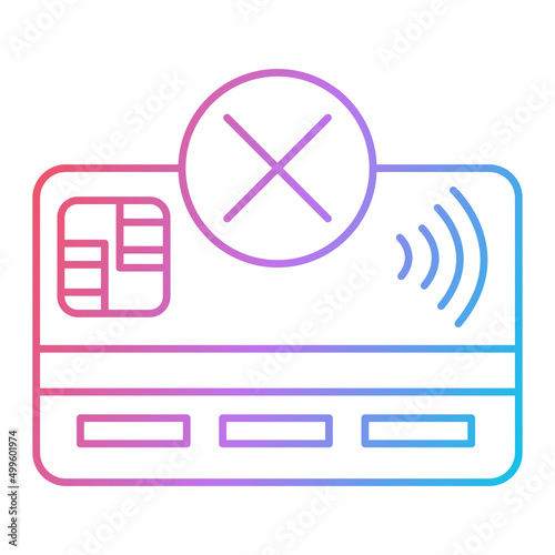 Payment Failure Icon Design