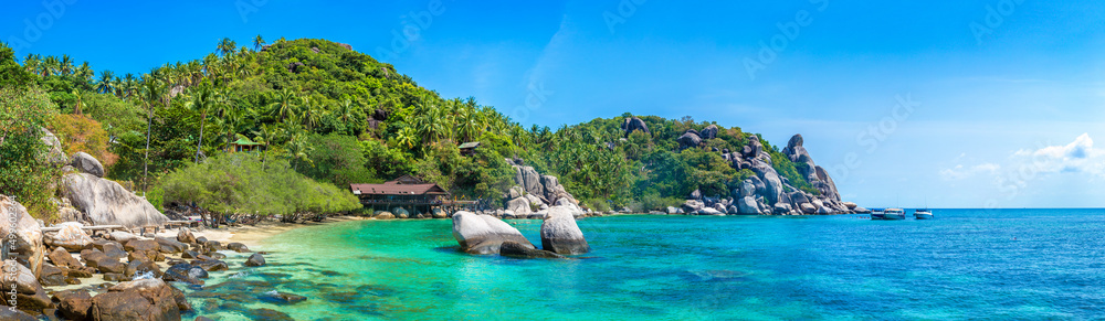 Freedom beach at Koh Tao island, Freedom beach at Koh Tao island,