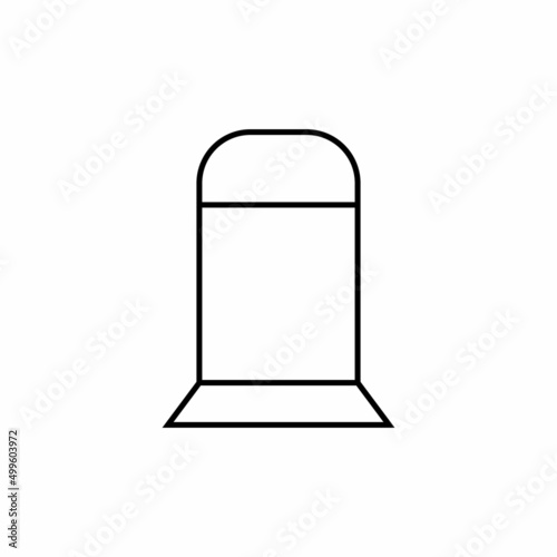 destination milestone icon vector illustration