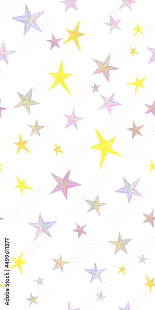 Obraz premium seamless patterns with stars