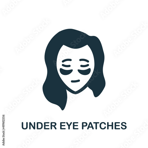 Under Eye Patches icon. Simple element from skin care collection. Creative Under Eye Patches icon for web design, templates, infographics and more