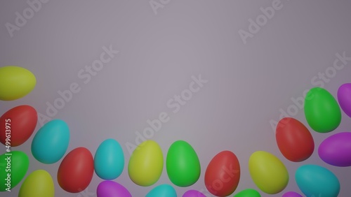 easter eggs background