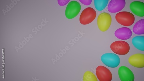 easter eggs background