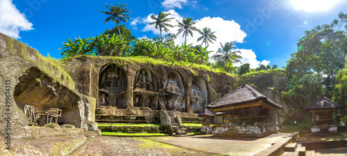 Pura Gunung Kawi temple in Bali photo