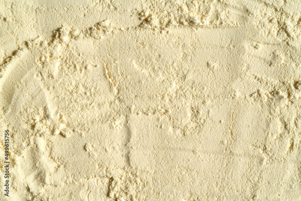 Whey protein powder background Whey protein powder background