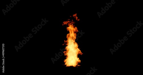 30 Frames looping fire
black background