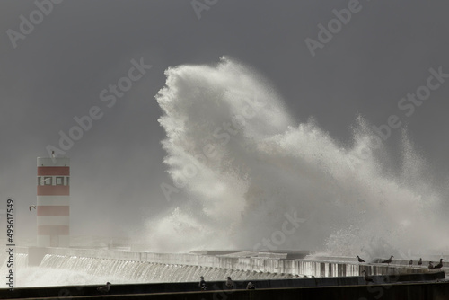 Big wave splash © Zacarias da Mata