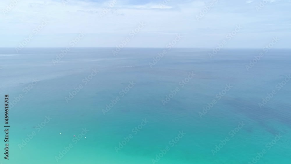 Ocean and sky background landscape Beautiful water blue sky sea surface in summer sunny day at Phuket island Thailand. Amazing sea frome drone camera aerial view Ocean and sky background landscape Beautiful water blue sky sea surface in summer sunny day at Phuket island Thailand. Amazing sea frome drone camera aerial view