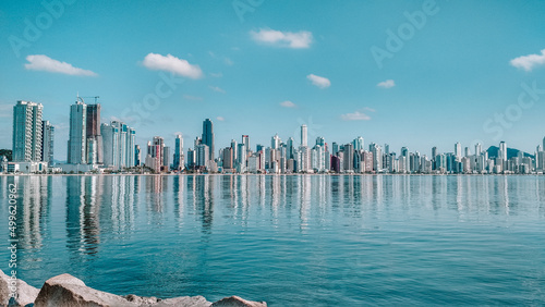 pier on the lake Brasil,  balneário Camboriú 