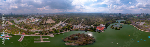 Lago mayor del Bosque de Chapultepec. CDMX, México photo