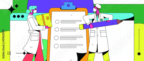 Doctor epidemic prevention and anti epidemic flat vector concept operation illustration
