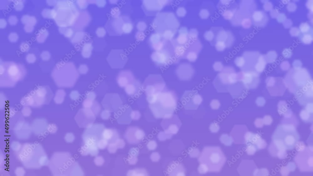 Motion graphics. Abstract background with bokeh. Soft light defocused spots