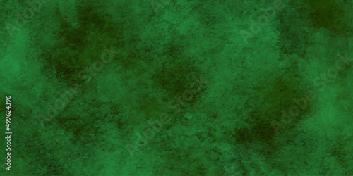 Abstract creative beautiful grungy green Stucco Wall Background, Abstract grunge green paper texture, background in green painting with cloudy distressed texture.