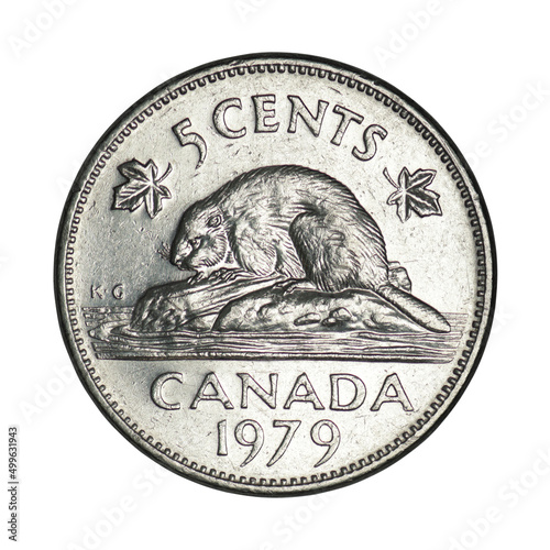 Canada 5 Cents, 1979-1981 photo